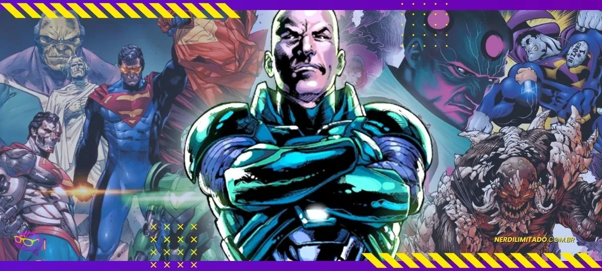 10 viloes de superman