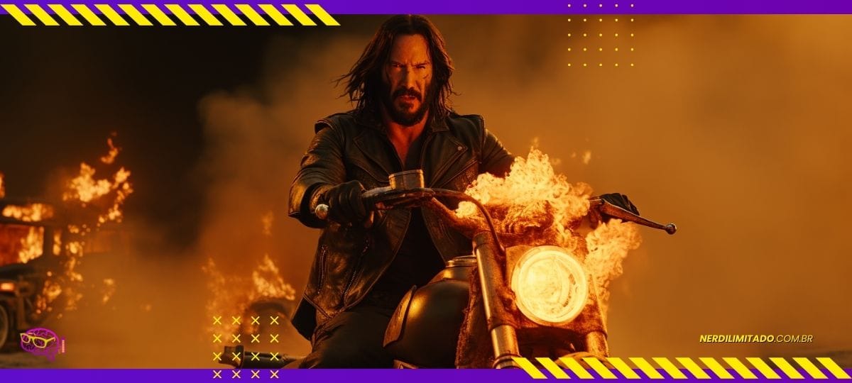 EXTRA! Keanu Reeves Como Motoqueiro Fantasma no MCU? Keanu Reeves pode se tornar o Motoqueiro Fantasma