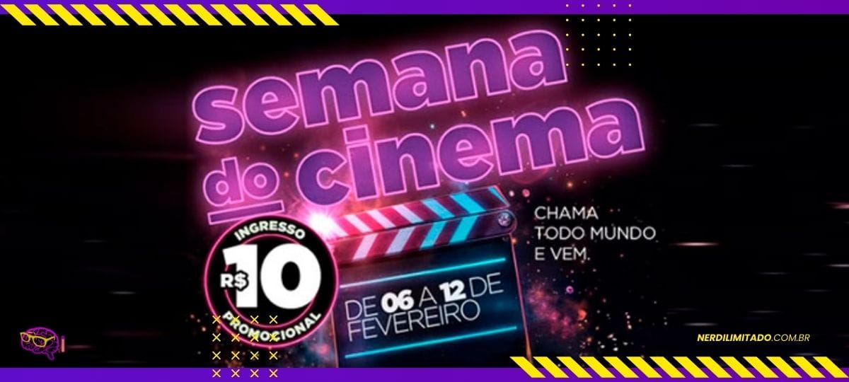 Semana do Cinema 2025: A Hora de Celebrar a Sétima Arte semana do cinema 2025 entra em cartas de 6 a 12 de fevereiro