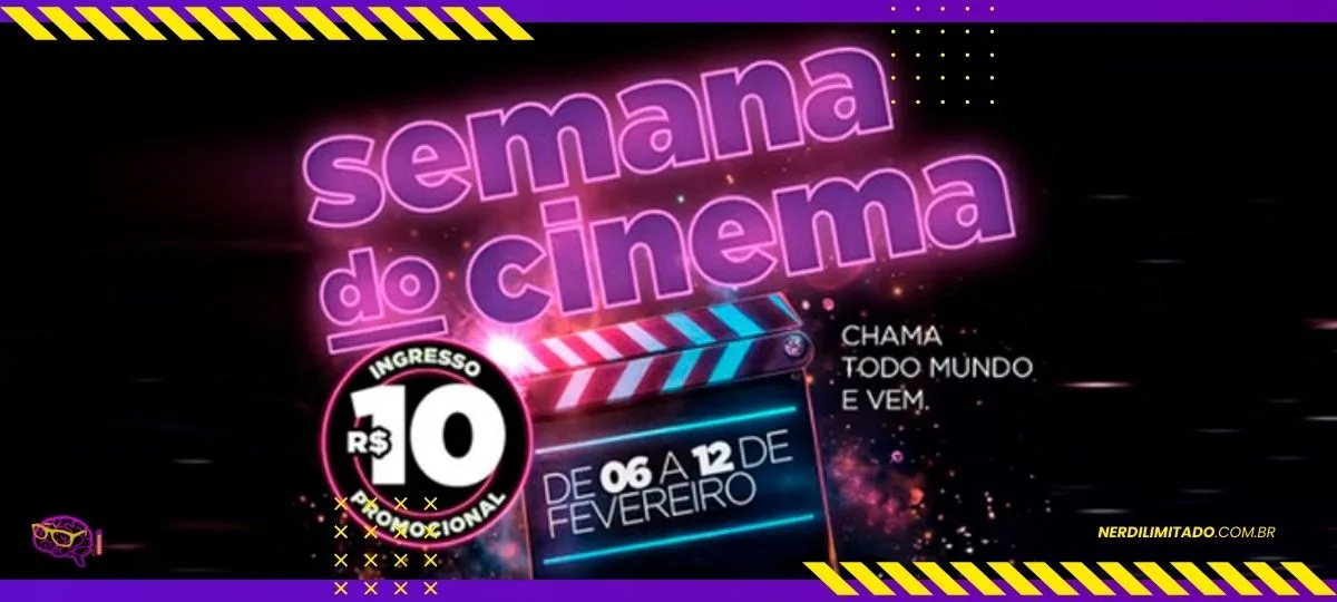 semana do cinema 2025 entra em cartas de 6 a 12 de fevereiro