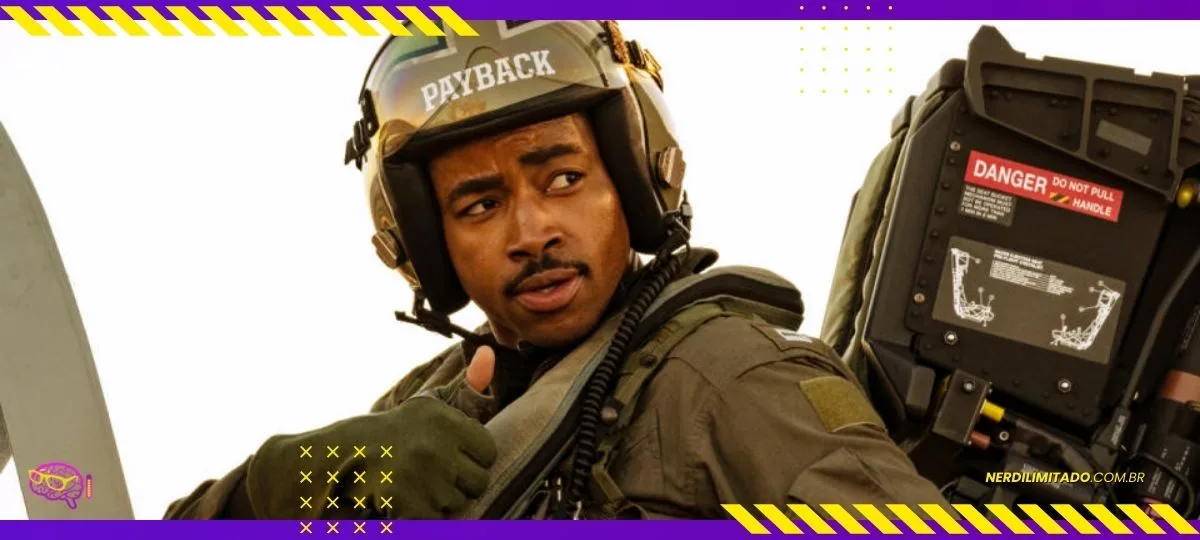 jay ellis fala sobre top gun 3